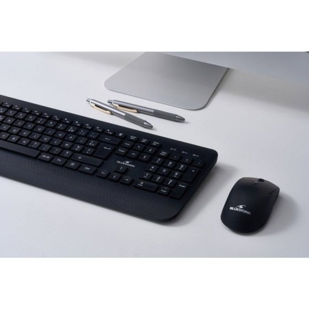 Pack clavier souris - BLUESTORK - 2.4G+BT - AZERTY - Noir