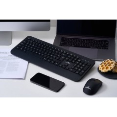 Pack clavier souris - BLUESTORK - 2.4G+BT - AZERTY - Noir