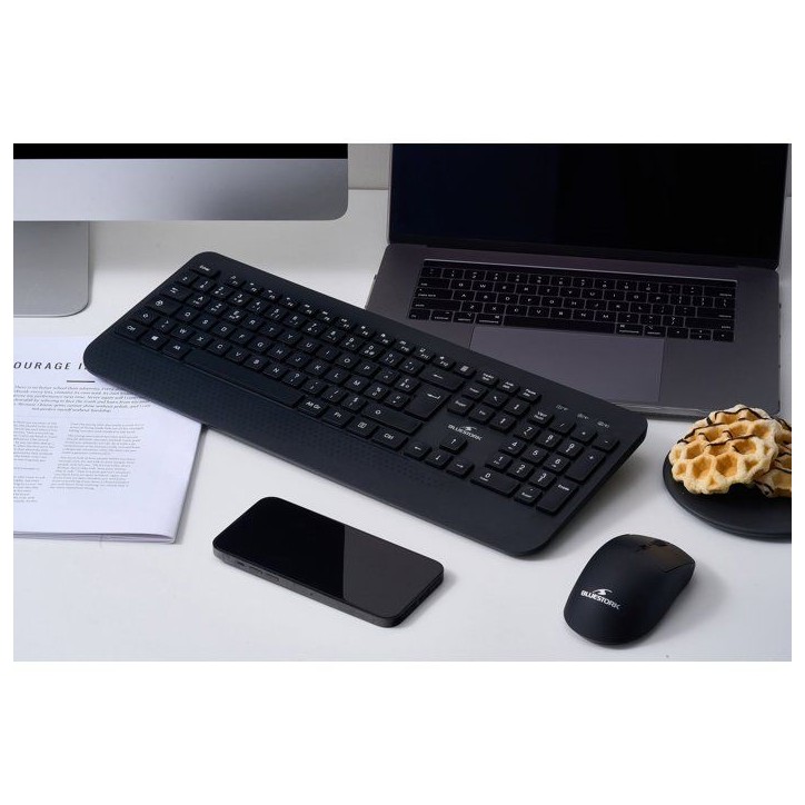 Pack clavier souris - BLUESTORK - 2.4G+BT - AZERTY - Noir Pack clavier souris - BLUESTORK - 2.4G+BT - AZERTY - Noir