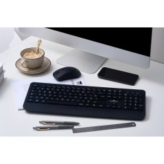 Pack clavier souris - BLUESTORK - 2.4G+BT - AZERTY - Noir