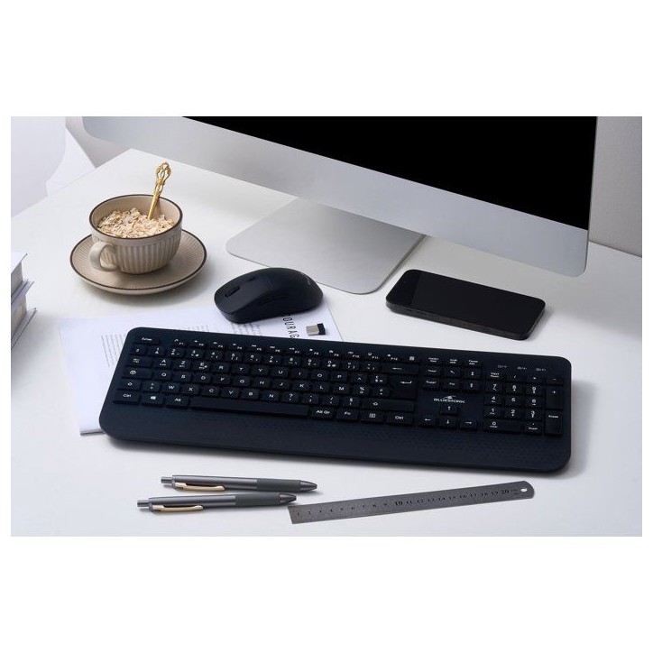 Pack clavier souris - BLUESTORK - 2.4G+BT - AZERTY - Noir Pack clavier souris - BLUESTORK - 2.4G+BT - AZERTY - Noir