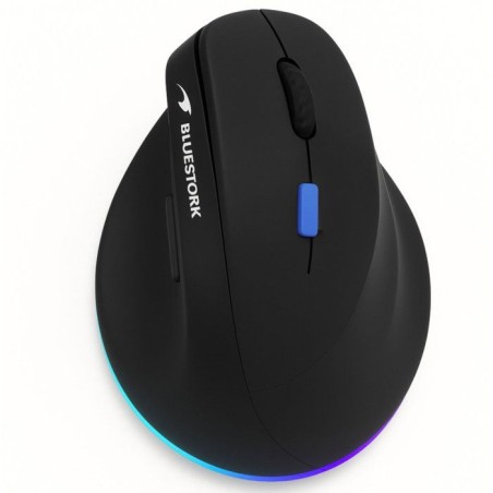 Souris ergonomique droitier - 2.4G+BT - BLUESTORK - Button bleu 4800 D