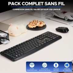 Clavier filaire - 15 touches de raccourcis multimédias - BLUESTORK -