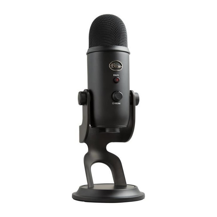 Microphone - Sans fil - LOGITECH G - Yeti - Compatible PC et MAC - Noir