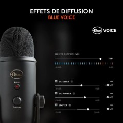 Microphone - Sans fil - LOGITECH G - Yeti - Compatible PC et MAC - Noi