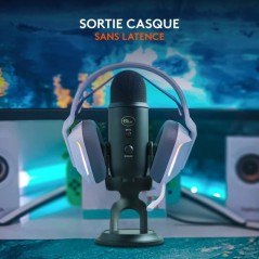 Microphone - Sans fil - LOGITECH G - Yeti - Compatible PC et MAC - Noi