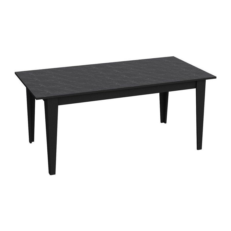 Table a manger - POLKA - Rectangulaire - 4 personnes - 180 x 77 x 90 c