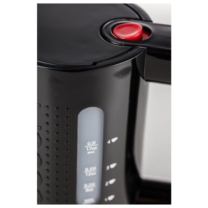 Bouilloire électrique - BODUM - BISTRO - 700 W - 0,5 L - Noir Bouilloire électrique - BODUM - BISTRO - 700 W - 0,5 L - Noir