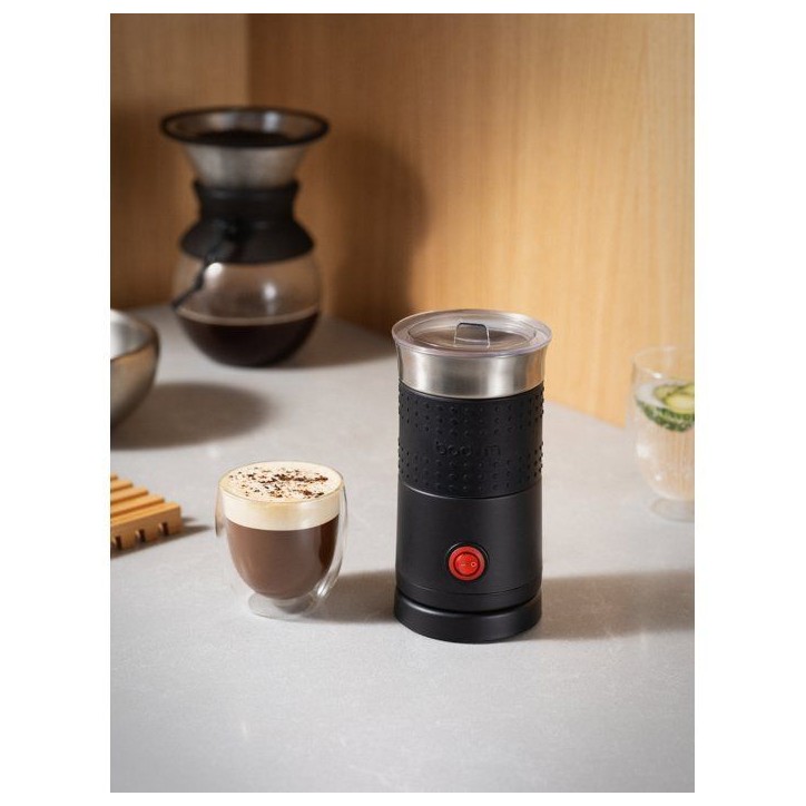Mousseur a lait chauffant électrique - BODUM - BISTRO - 500 W - 0,3 L - Noir Mousseur a lait chauffant électrique - BODUM - BISTRO - 500 W - 0,3 L - Noir