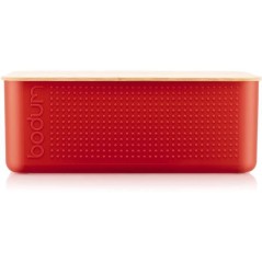 Boite a pain - BODUM - 11555-04 - Grand modele - Couvercle bambou - Ro