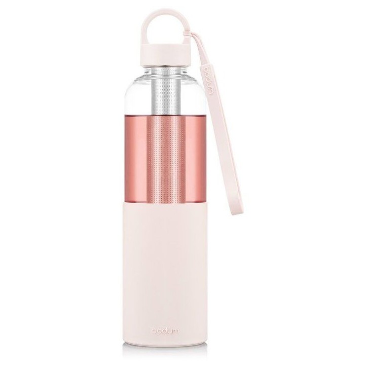 Gourde avec infuseur - BODUM - MELIOR - 1,2 L - Tritan - Filtre inox - Dragonne silicone Gourde avec infuseur - BODUM - MELIOR - 1,2 L - Tritan - Filtre inox - Dragonne silicone