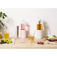 Gourde avec infuseur - BODUM - MELIOR - 1,2 L - Tritan - Filtre inox - Dragonne silicone