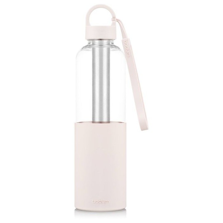 Gourde avec infuseur - BODUM - MELIOR - 1,2 L - Tritan - Filtre inox - Dragonne silicone Gourde avec infuseur - BODUM - MELIOR - 1,2 L - Tritan - Filtre inox - Dragonne silicone