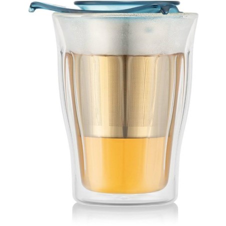 Tasse a thé avec infuseur - BODUM - YO-YO SET - 0,35 L - Double paroi