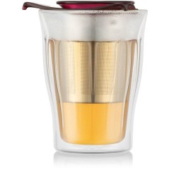 Tasse a thé avec infuseur - BODUM - YO-YO SET - 0,35 L - Double paroi