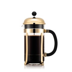 Cafetiere a piston - BODUM - Chambord - 1 L - 8 tasses - Acier inox -
