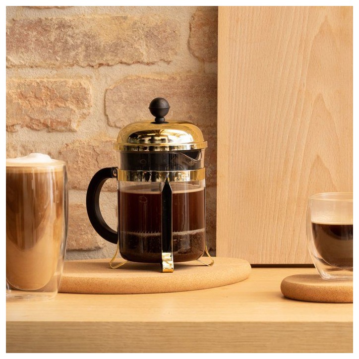 Cafetiere a piston - BODUM - CHAMBORD - 0,5 L - 4 tasses - Acier inoxydable Cafetiere a piston - BODUM - CHAMBORD - 0,5 L - 4 tasses - Acier inoxydable