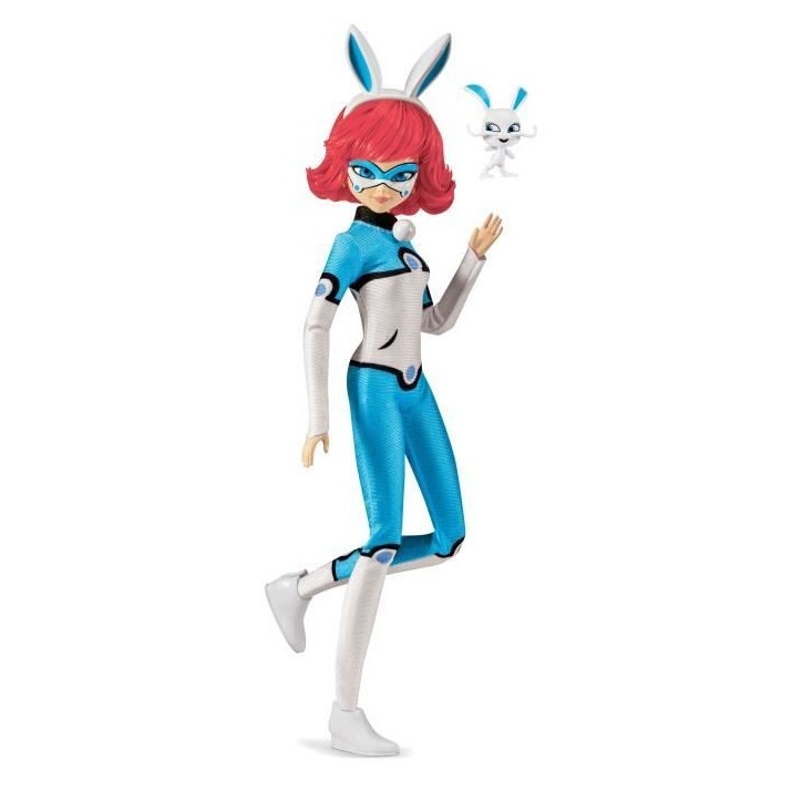 Poupée articulée Bunnyx de Miraculous - BANDAI - 26 cm - Pour enfants de 2 ans et plus