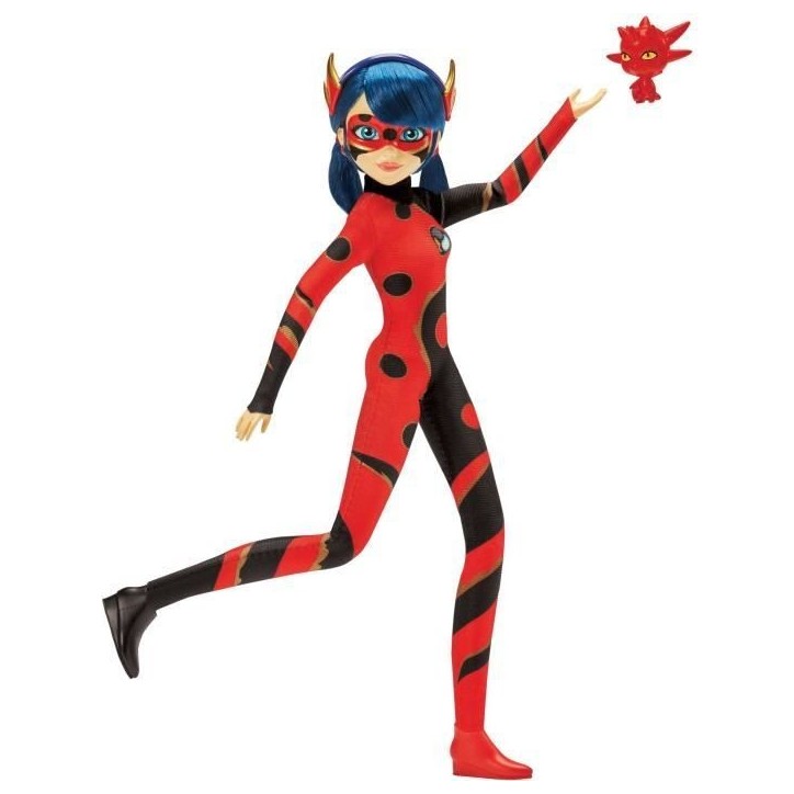 Bandai - Miraculous Ladybug - Poupée Dragon Bug 26 cm Bandai - Miraculous Ladybug - Poupée Dragon Bug 26 cm