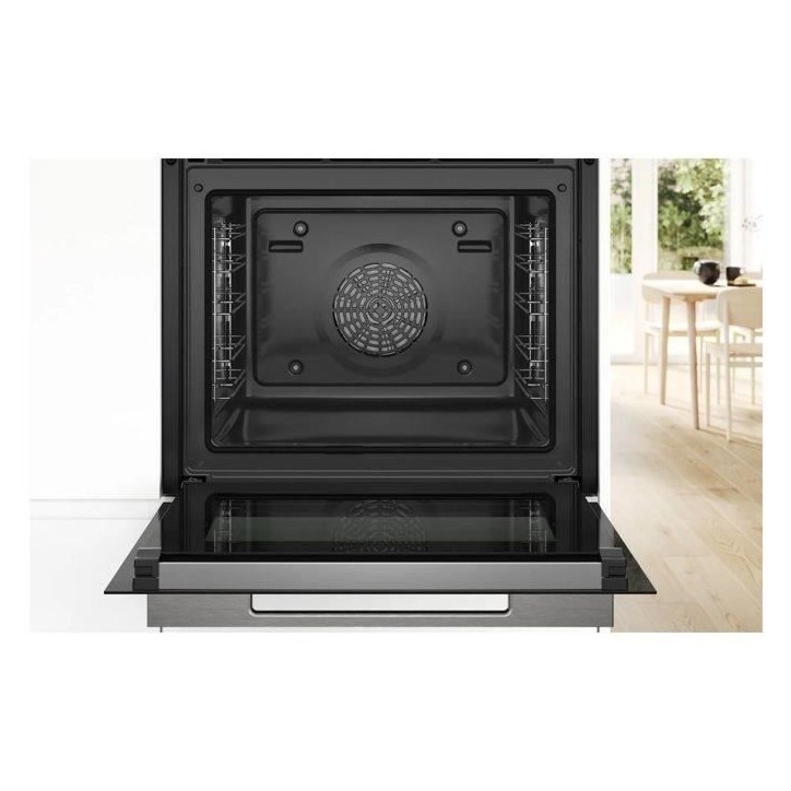 Four intégrable combi vapeur - BOSCH HRG7764B1 - 71L - Pyrolyse - Écran TFT tactile Four intégrable combi vapeur - BOSCH HRG7764B1 - 71L - Pyrolyse - Écran TFT tactile