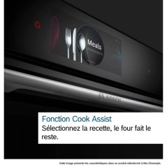 Four intégrable combi vapeur - BOSCH HRG7764B1 - 71L - Pyrolyse - Éc