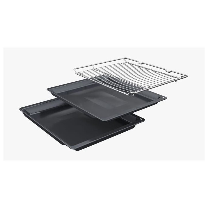 Four pyrolyse - BOSCH SERIE 8 HBG7741B1 - 71L - Home Connect - CookAssist - Air Fry - Classe énergie A+ Four pyrolyse - BOSCH SERIE 8 HBG7741B1 - 71L - Home Connect - CookAssist - Air Fry - Classe énergie A+