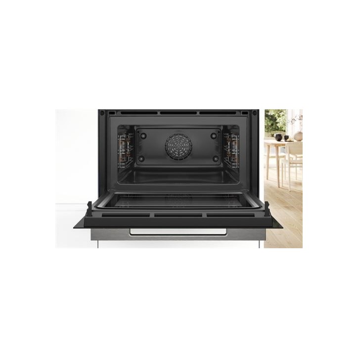 Four encastrable fonction Micro-Ondes - BOSCH - CMG7241B1 - Noir - 59,4 x 54,8 x 45,5 cm Four encastrable fonction Micro-Ondes - BOSCH - CMG7241B1 - Noir - 59,4 x 54,8 x 45,5 cm