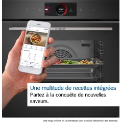 Four encastrable fonction Micro-Ondes - BOSCH - CMG7241B1 - Noir - 59,