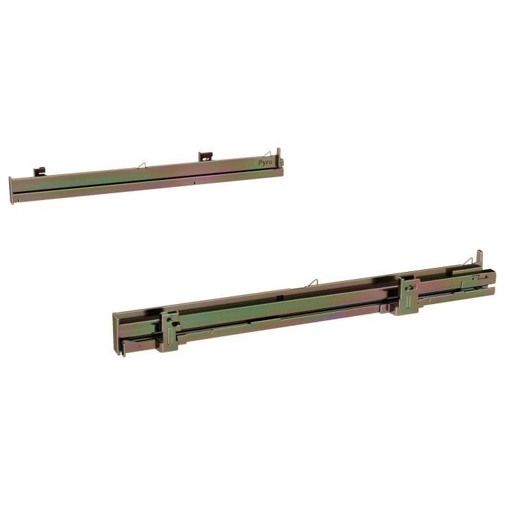 Rails téléscopiques - BOSH - HEZ638070 - Vario Clip - Entierement extensible - Pyrolyse - Cuivre Rails téléscopiques - BOSH - HEZ638070 - Vario Clip - Entierement extensible - Pyrolyse - Cuivre