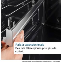 Rails téléscopiques - BOSH - HEZ638070 - Vario Clip - Entierement ex