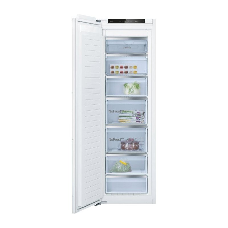 Conglateur encastrable - BOSCH - GIN81VEE0 - NoFrost - 212 litres - 5