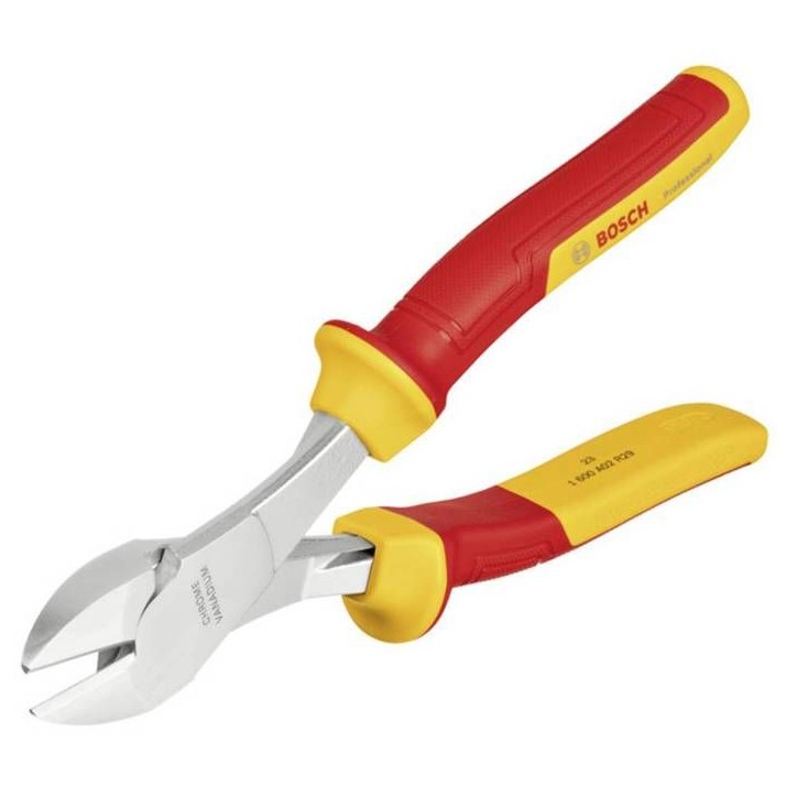 Bosch Professional Pince coupante diagonale a grand effet levier VDE – 200 mm Bosch Professional Pince coupante diagonale a grand effet levier VDE – 200 mm