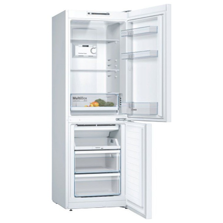 Refrigerateur combiné - BOSCH - KGN33NWEB -282 L - 60 x 66 x 176 cm - Blanc Refrigerateur combiné - BOSCH - KGN33NWEB -282 L - 60 x 66 x 176 cm - Blanc