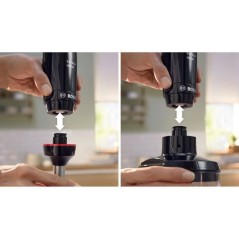 Mixeur plongeant - BOSCH - MSM4B621 - 1000 W - 4 lames aiguiseés - Bo