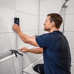 Détecteur mural GMS 120-27 PROFESSIONAL - BOSCH - avec 2 piles (AA) -
