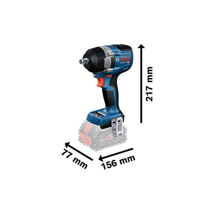 Boulonneuse sans fil BOSCH PROFESSIONAL - GDS 18V-750 C - 18V - 750 Nm - 2 batteries GBA 5,0Ah + chargeur + coffret avec calage Boulonneuse sans fil BOSCH PROFESSIONAL - GDS 18V-750 C - 18V - 750 Nm - 2 batteries GBA 5,0Ah + chargeur + coffret avec calage