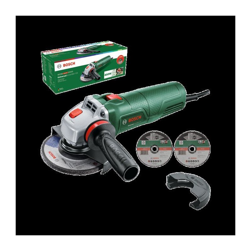 Bosch UniversalGrind 850-125 – Meuleuse angulaire filaire 850 W, 125