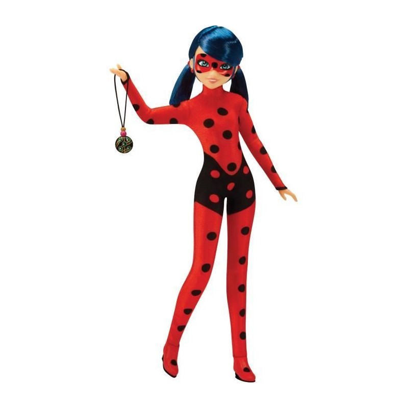 Poupée Miraculous 26 cm - BANDAI - Ladybug Lucky Charm Poupée Miraculous 26 cm - BANDAI - Ladybug Lucky Charm