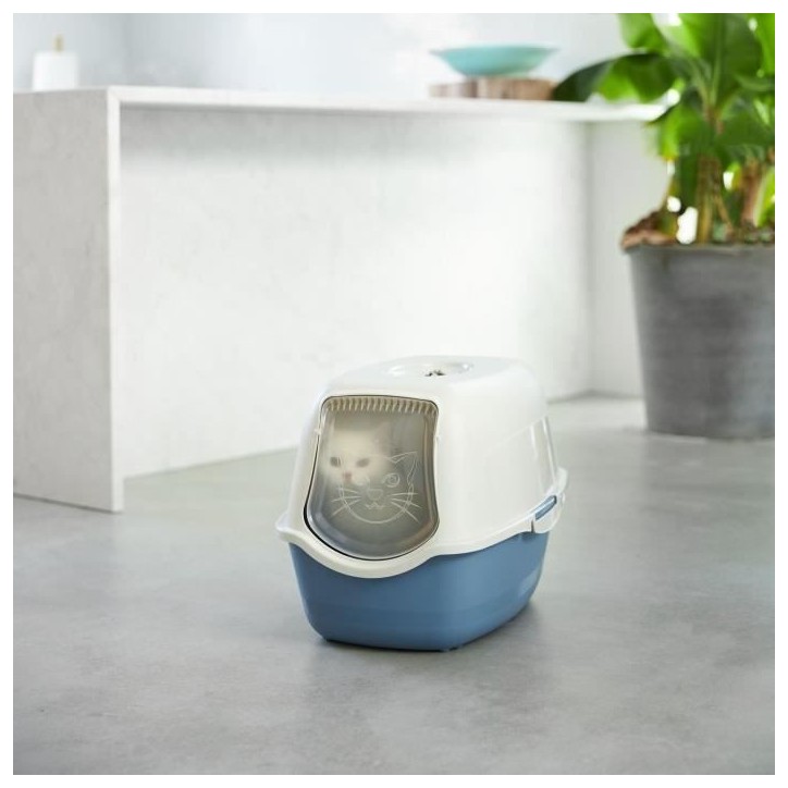 Maison de toilette - ROTHO - Bleu & Blanc (PP Recyclé)