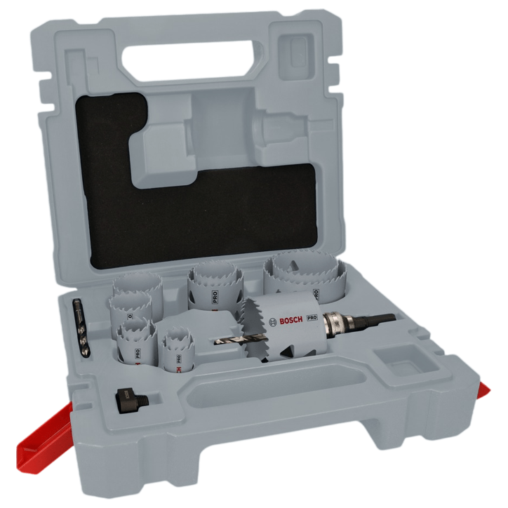 Coffret de scies trépans BOSCH PROFESSIONAL - PRO Multi Material - 15pcs - 20 a 76mm - Pour perceuses et visseuses Coffret de scies trépans BOSCH PROFESSIONAL - PRO Multi Material - 15pcs - 20 a 76mm - Pour perceuses et visseuses