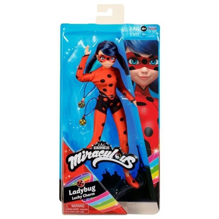 Poupée Miraculous 26 cm - BANDAI - Ladybug Lucky Charm