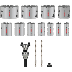 Coffret de scies trépans BOSCH PROFESSIONAL - PRO Multi Material - 15