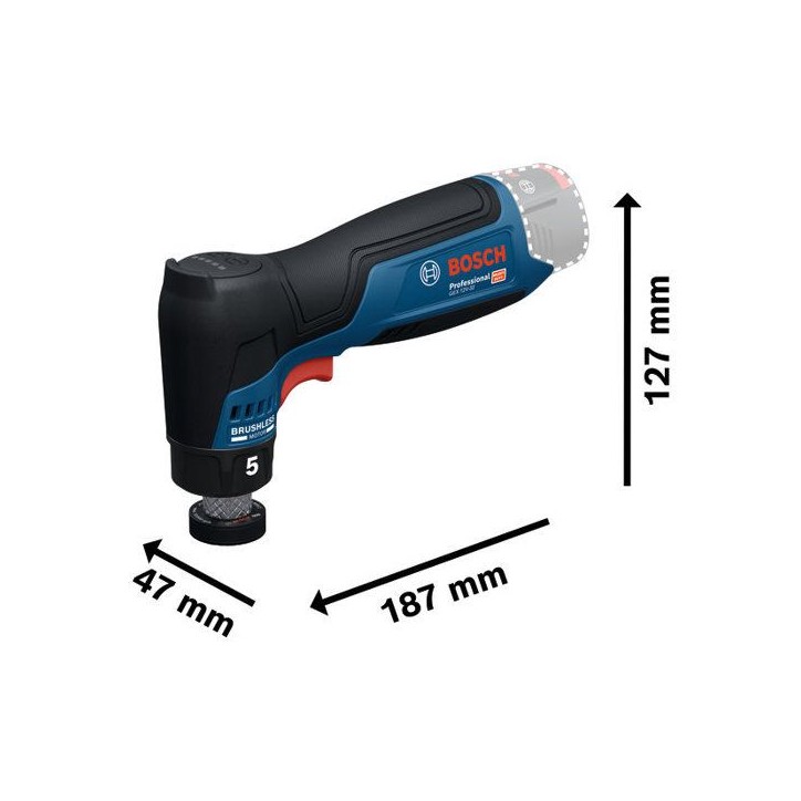 Ponceuse excentrique sans fil BOSCH PROFESSIONAL - GEX 12V-77 - 12V - 32 mm - 2 plateaux de ponçage (adhésif, autoaggripant) Ponceuse excentrique sans fil BOSCH PROFESSIONAL - GEX 12V-77 - 12V - 32 mm - 2 plateaux de ponçage (adhésif, autoaggripant)