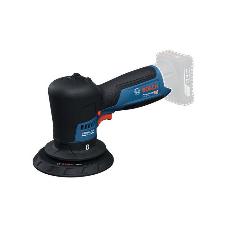 Polisseuse excentrique BOSCH PROFESSIONAL - GPX 12V-125 - 12V -Sans batterie ni chargeur - Avec plateau + tampon a polir 125mm Polisseuse excentrique BOSCH PROFESSIONAL - GPX 12V-125 - 12V -Sans batterie ni chargeur - Avec plateau + tampon a polir 125mm