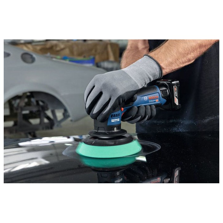 Polisseuse excentrique BOSCH PROFESSIONAL - GPX 12V-125 - 12V -Sans batterie ni chargeur - Avec plateau + tampon a polir 125mm Polisseuse excentrique BOSCH PROFESSIONAL - GPX 12V-125 - 12V -Sans batterie ni chargeur - Avec plateau + tampon a polir 125mm