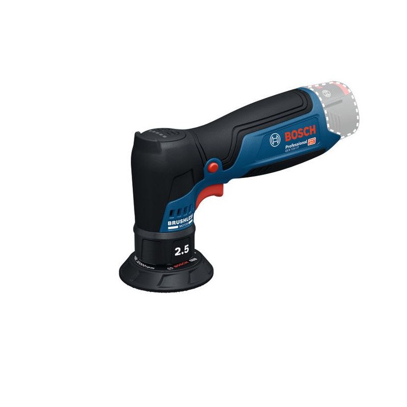 Ponceuse excentrique sans fil BOSCH PROFESSIONAL - GEX 12V-77 - 12V -