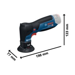Ponceuse excentrique sans fil BOSCH PROFESSIONAL - GEX 12V-77 - 12V -