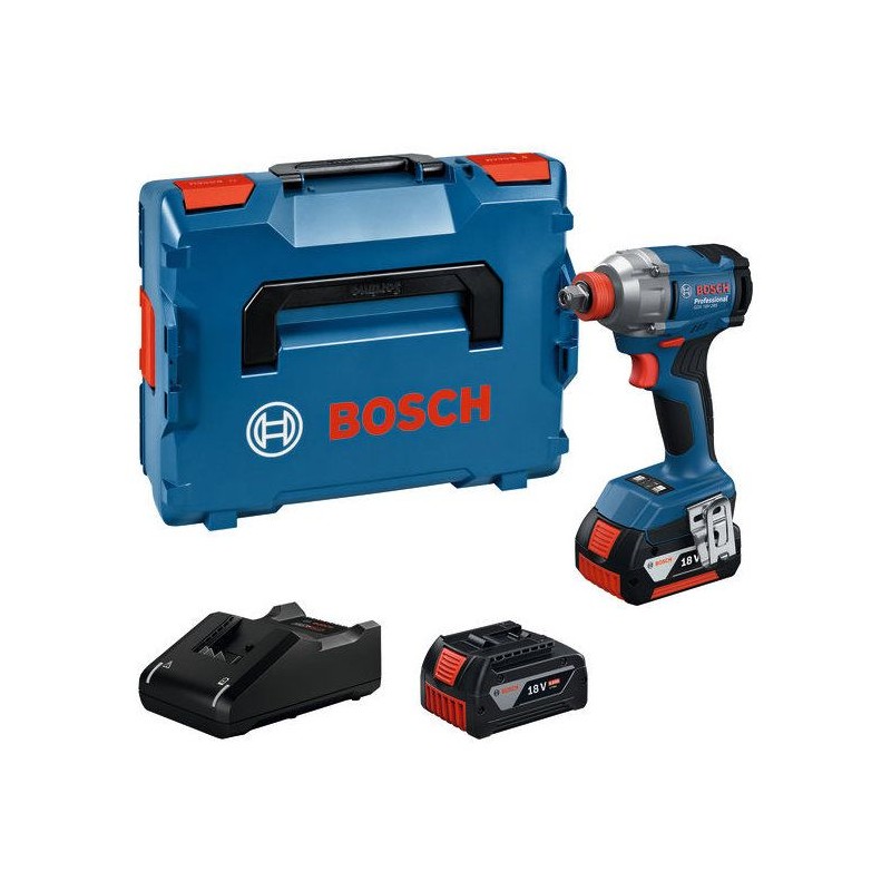 Boulonneuse 2en1 sans fil BOSCH PROFESSIONAL - GDX 18V-285 + 2 batteri