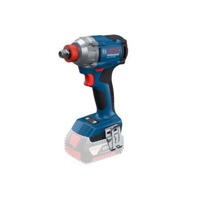 Boulonneuse 2en1 sans fil BOSCH PROFESSIONAL - GDX 18V-285 + 2 batteries GBA 18V 4,0Ah + chargeur GAL 18V + coffret + clip ceint