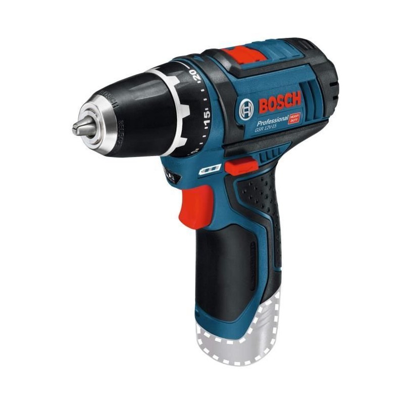 Perceuse-visseuse Bosch Professional GSR 12V-15 sans batterie - 060186